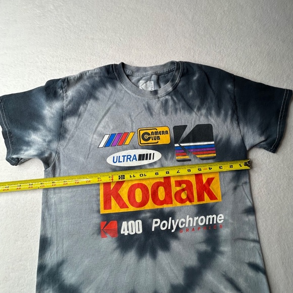 Kodak Mens Vintage Tie Dye Shirt Very Rare Photography Medium - Picture 6 of 10